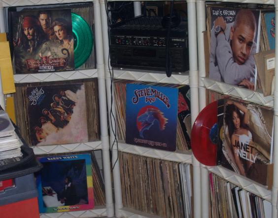 Vinyls from Tommy Boy Records - Alantic Records - Def Jam Records and many others